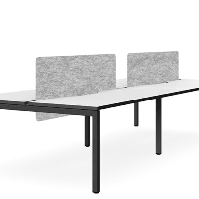 Plaza Workstation Double Sided With Optic Screen