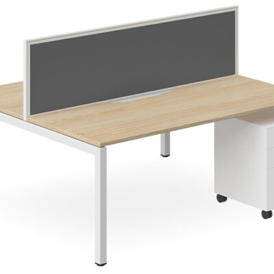 DD Plaza Tek Workstation Double Sided With 500h Screen