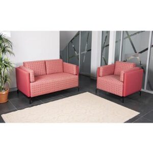 ST Shell Fabric Upholstered Single Seater Lounge