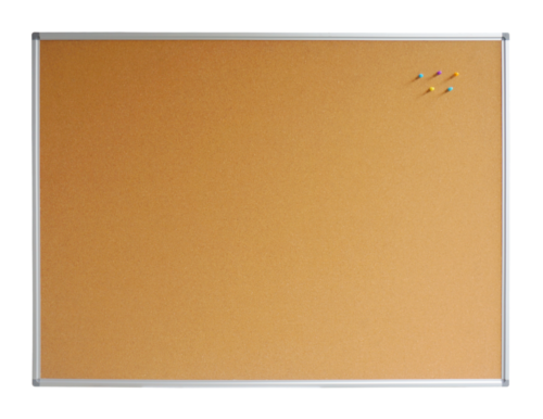 VC Oak Finish Frame Cork Pinboard