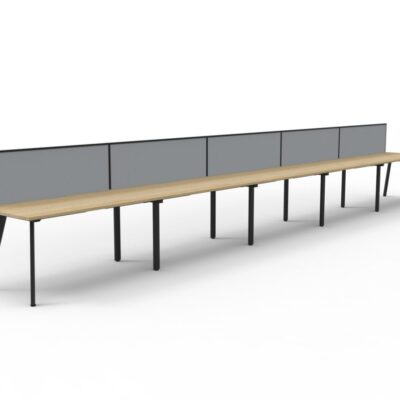 RL Aeternum Single Sided Workstation with Screens