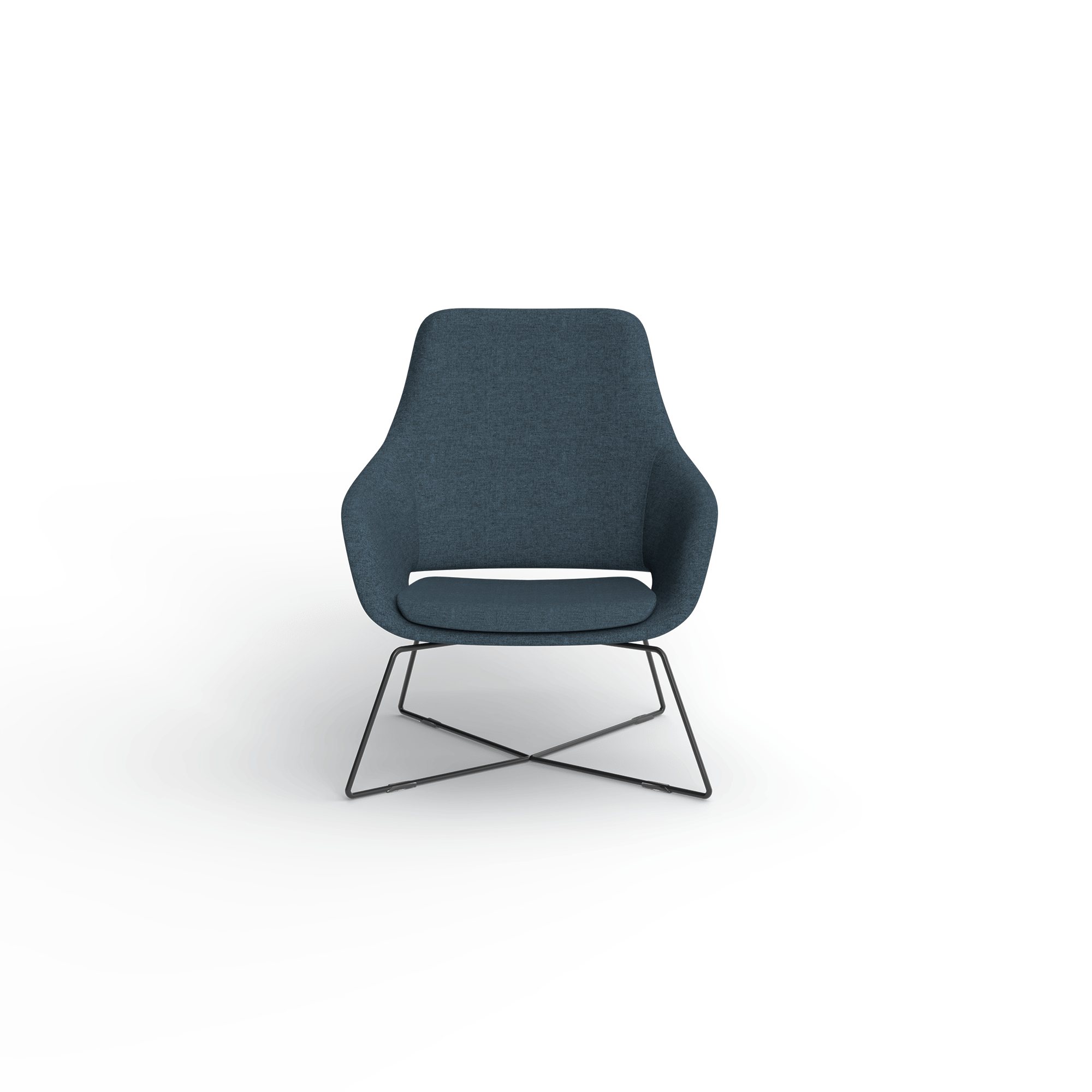 Elaro-Lounge-Chair-Metal-BaseSteelblue-Front-View.png