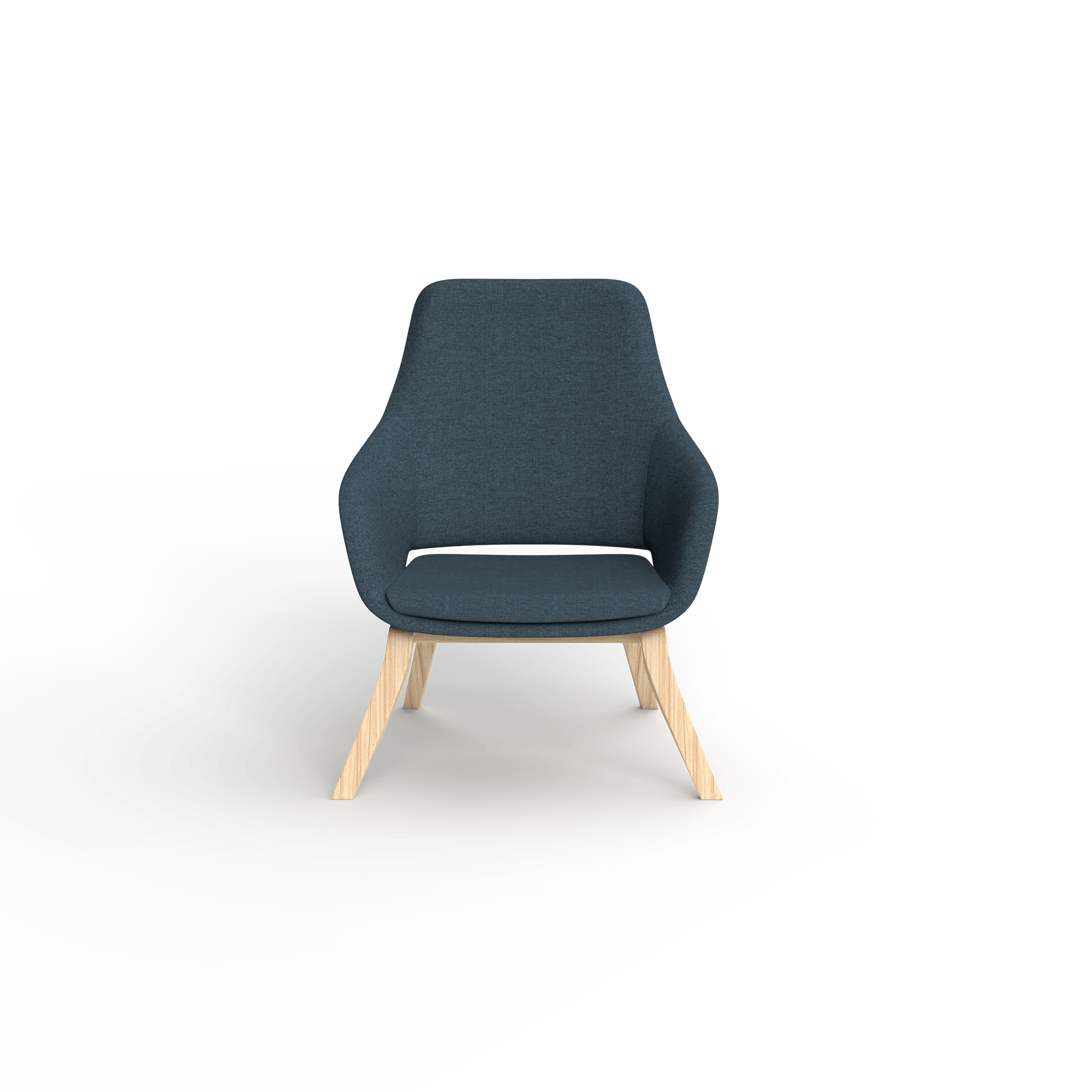 Elaro-Lounge-Chair-Wood-BaseSteelblue-Front-View.png